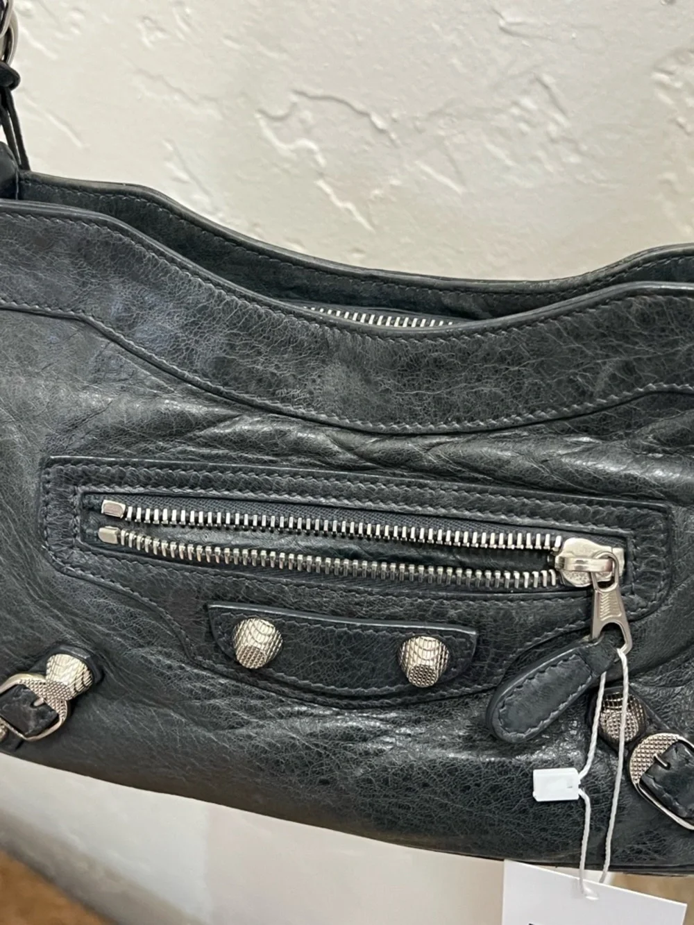Balenciaga Giant Hip leather bag